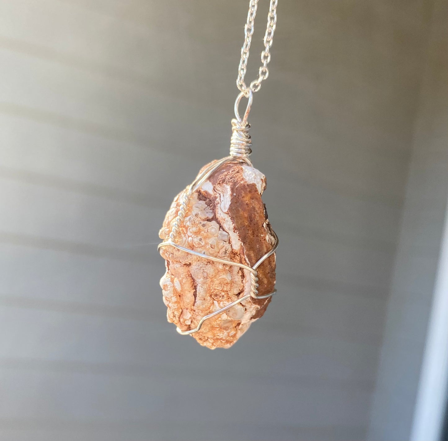 Raw Geode Crystal Necklace