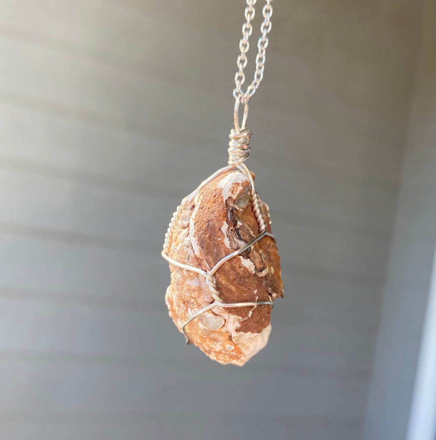 Raw Geode Crystal Necklace