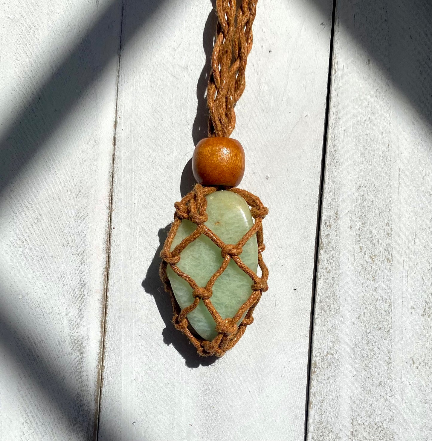 Adjustable Amazonite Crystal Necklace