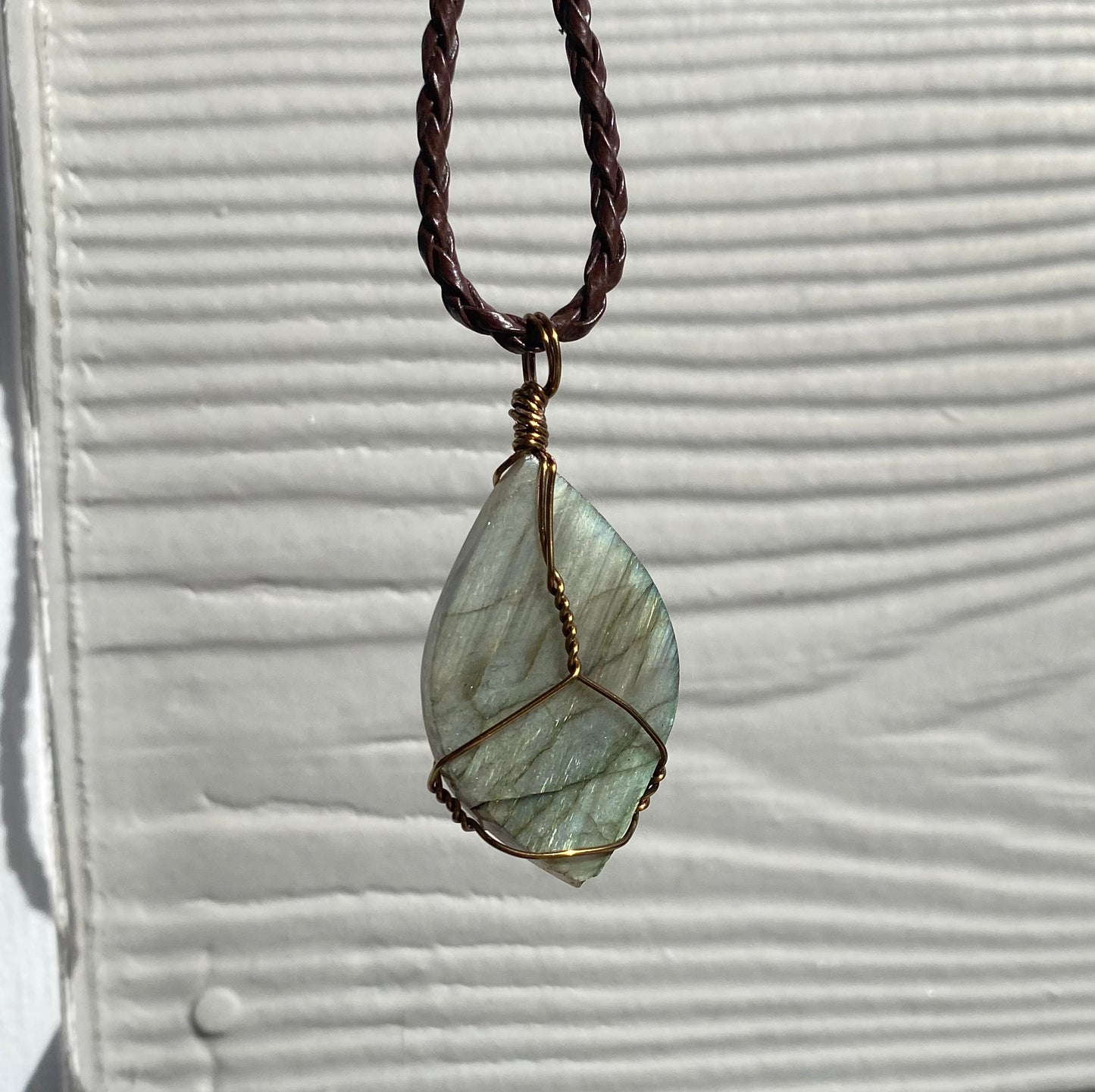 Labradorite Crystal Necklace