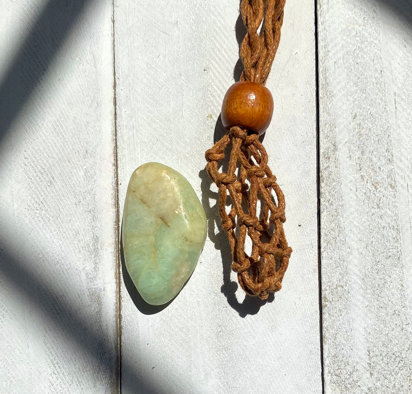 Adjustable Amazonite Crystal Necklace